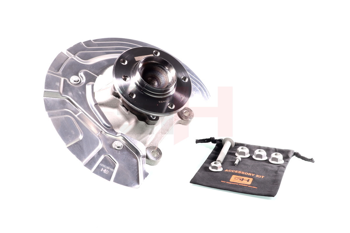 GH Hjulspindel, hjulophæng GH-281549AV venstre foraksel for BMW BMW (BRILLIANCE)