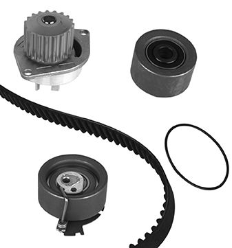 METELLI Vandpumpe + tandremssæt 3006831 for PEUGEOT CITROËN
