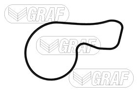 GRAF Vandpumpe pa1062 for HONDA