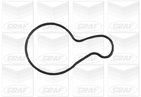 GRAF Vandpumpe pa688 for DODGE CHRYSLER JEEP MITSUBISHI