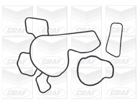 GRAF Vandpumpe pa729 for VAUXHALL OPEL