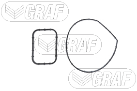 GRAF Vandpumpe pa1430 for VAUXHALL OPEL
