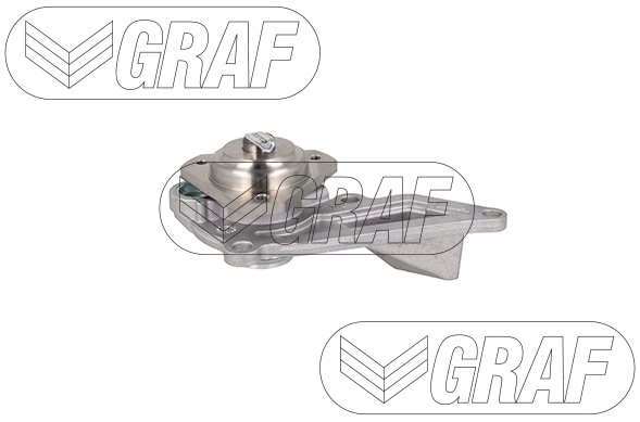 GRAF Vandpumpe pa1612 for MERCEDES-BENZ