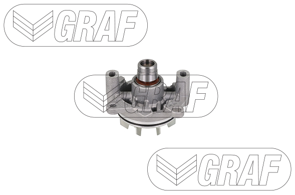 GRAF Vandpumpe pa803 for OPEL VAUXHALL RENAULT TRUCKS NISSAN