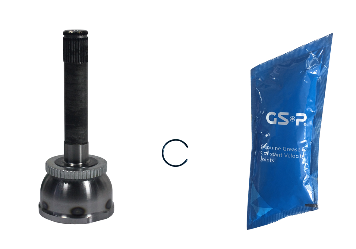 GSP Ledsæt, drivaksel 859041 for TOYOTA