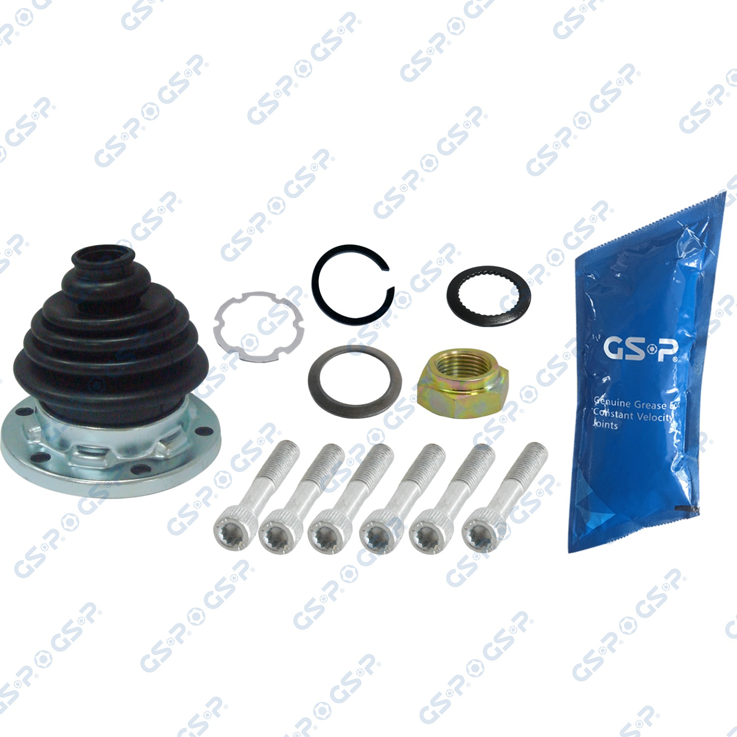 GSP Drivaksel Manchetsæt 760054 for VAG VW