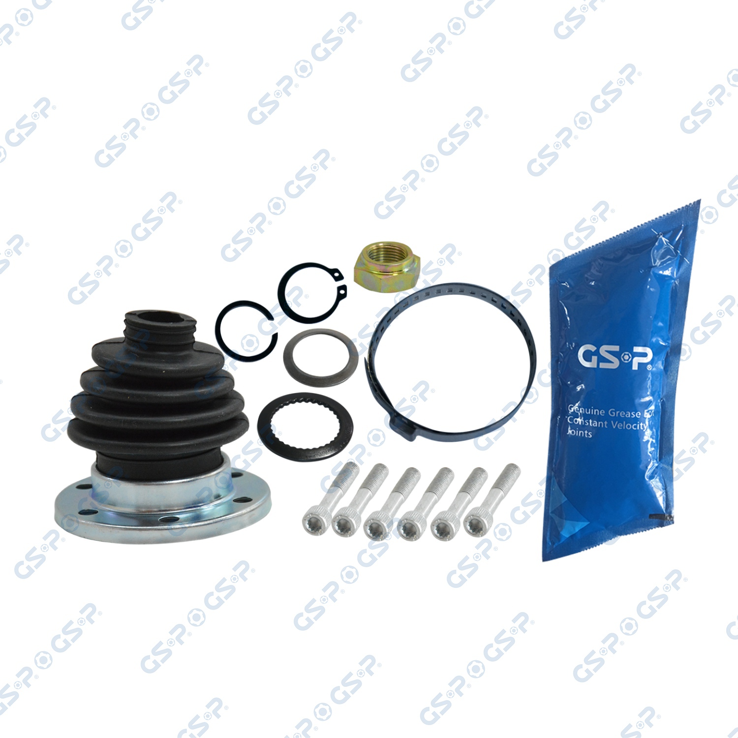 GSP Drivaksel Manchetsæt 760050 for VAG AUDI