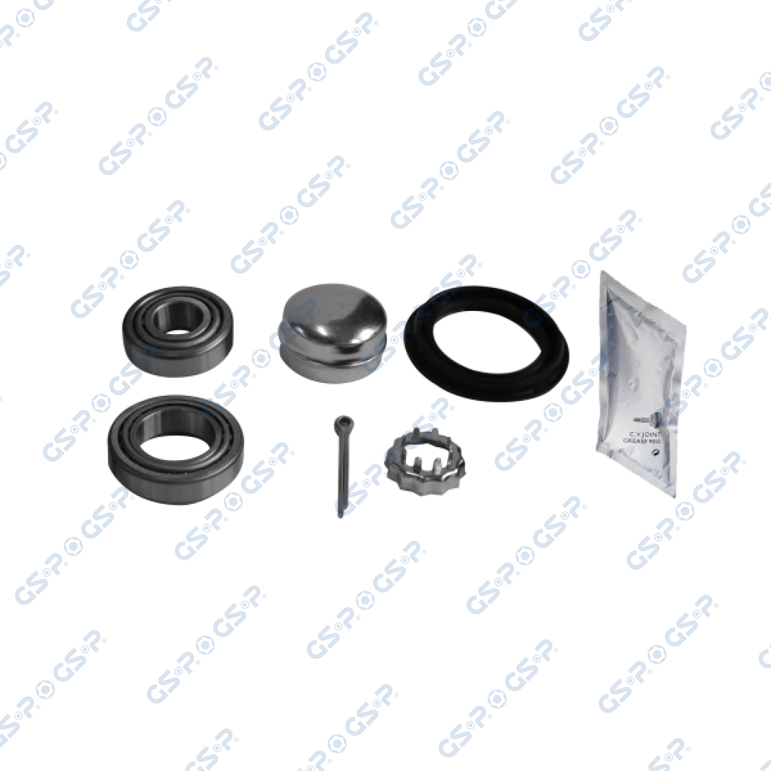 GSP Hjullejesæt gk0529 for DAF OPEL ALFA ROMEO FORD DAEWOO MERCEDES-BENZ AUDI VW SKODA BMW ISUZU MAZDA ROVER KIA MITSUBISHI TALBOT TOYOTA HYUNDAI