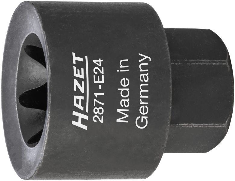 HAZET Skraldenøgleindsats (Hexagon) 2871-E24
