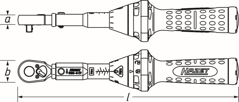 HAZET Momentnøgle 51103ct