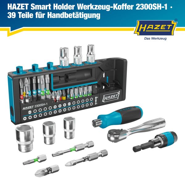 HAZET Sæt, skruetrækker-indsats (Bits) 2300SH-1