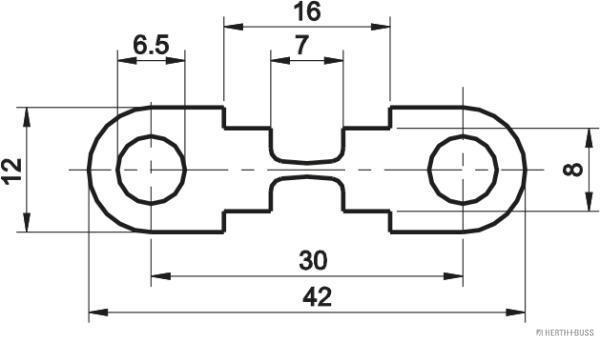 HERTH+BUSS ELPARTS Sikring 50295009 for VAG