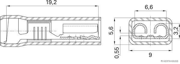 HERTH+BUSS ELPARTS Presseforbinder 50254211