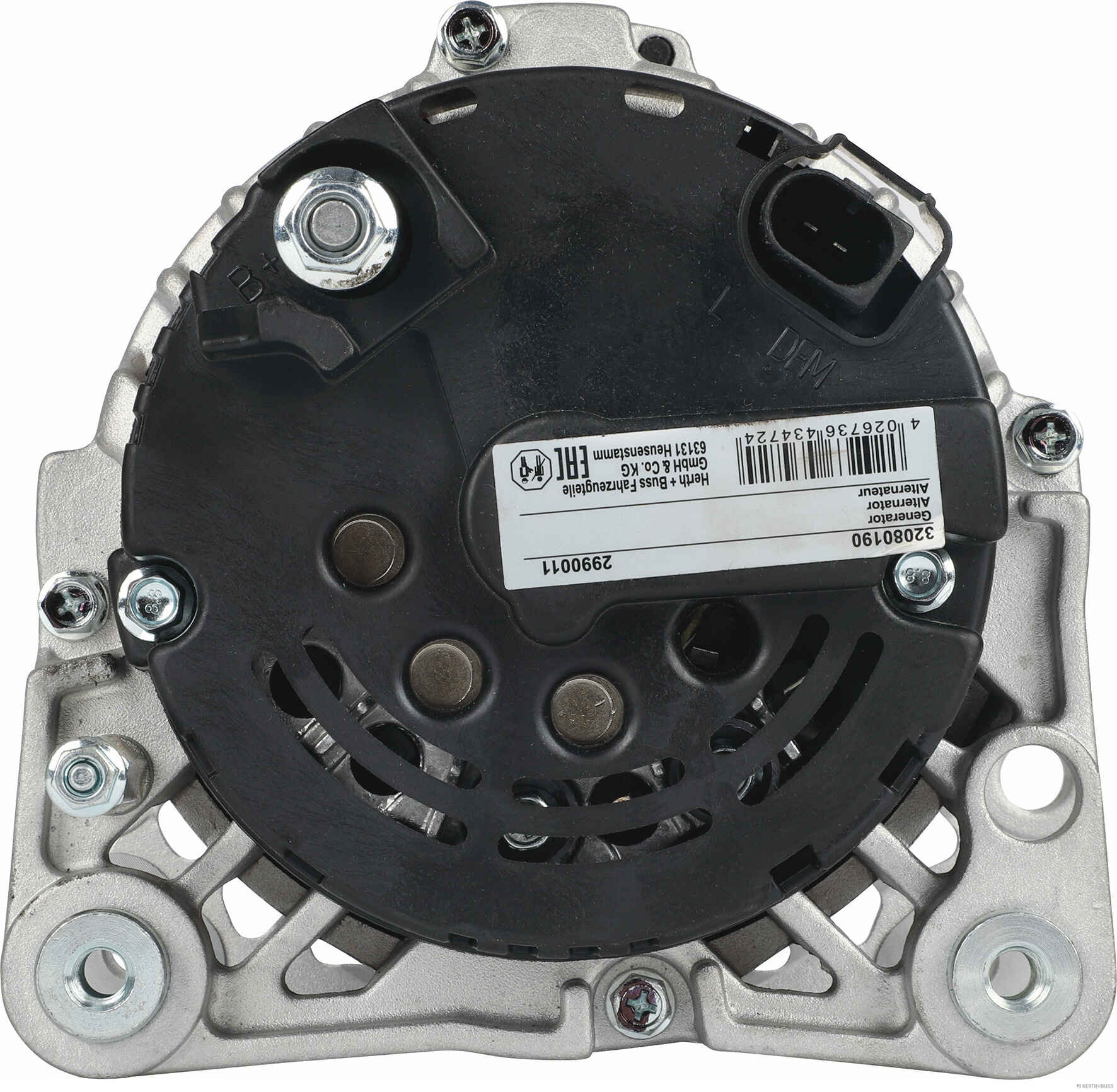 HERTH+BUSS ELPARTS Generator 32080190 for FIAT PEUGEOT CITROËN