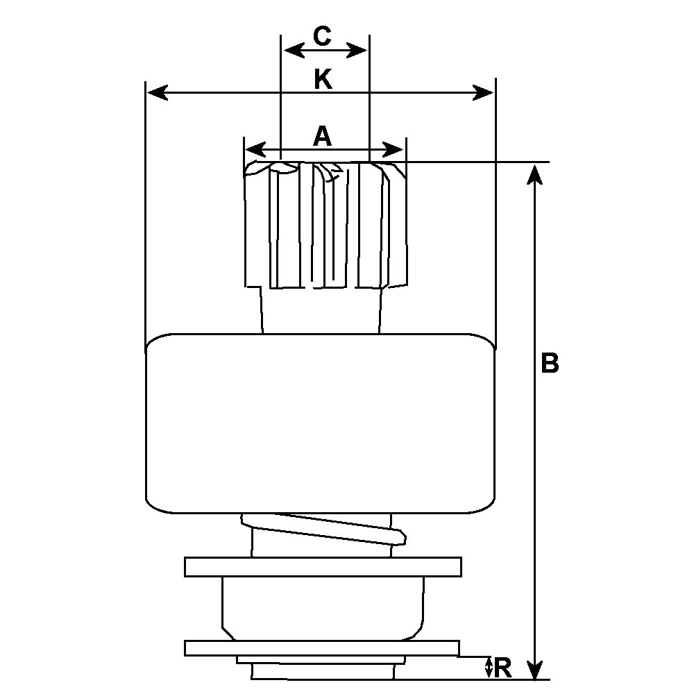 HC-CARGO f032132285 39mm for FORD