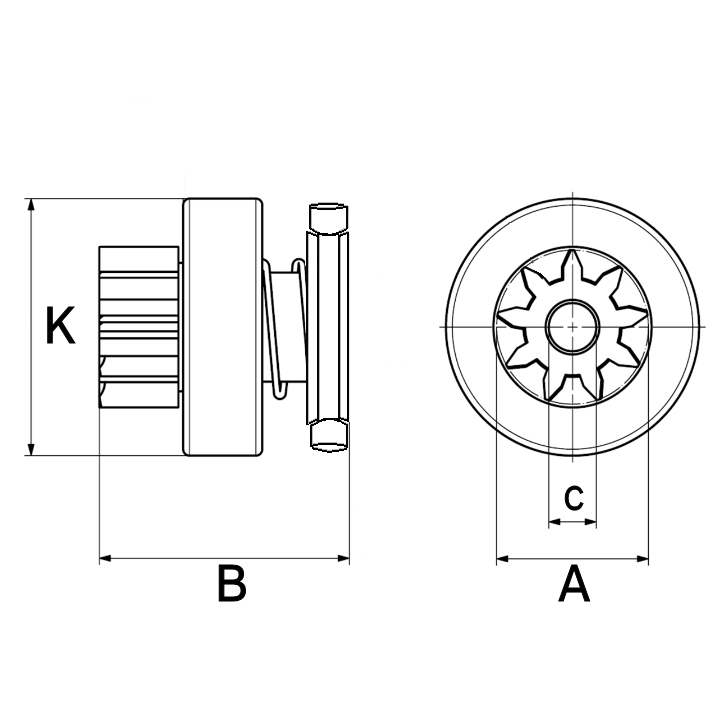 HC-CARGO f032138209 26,8mm for FORD