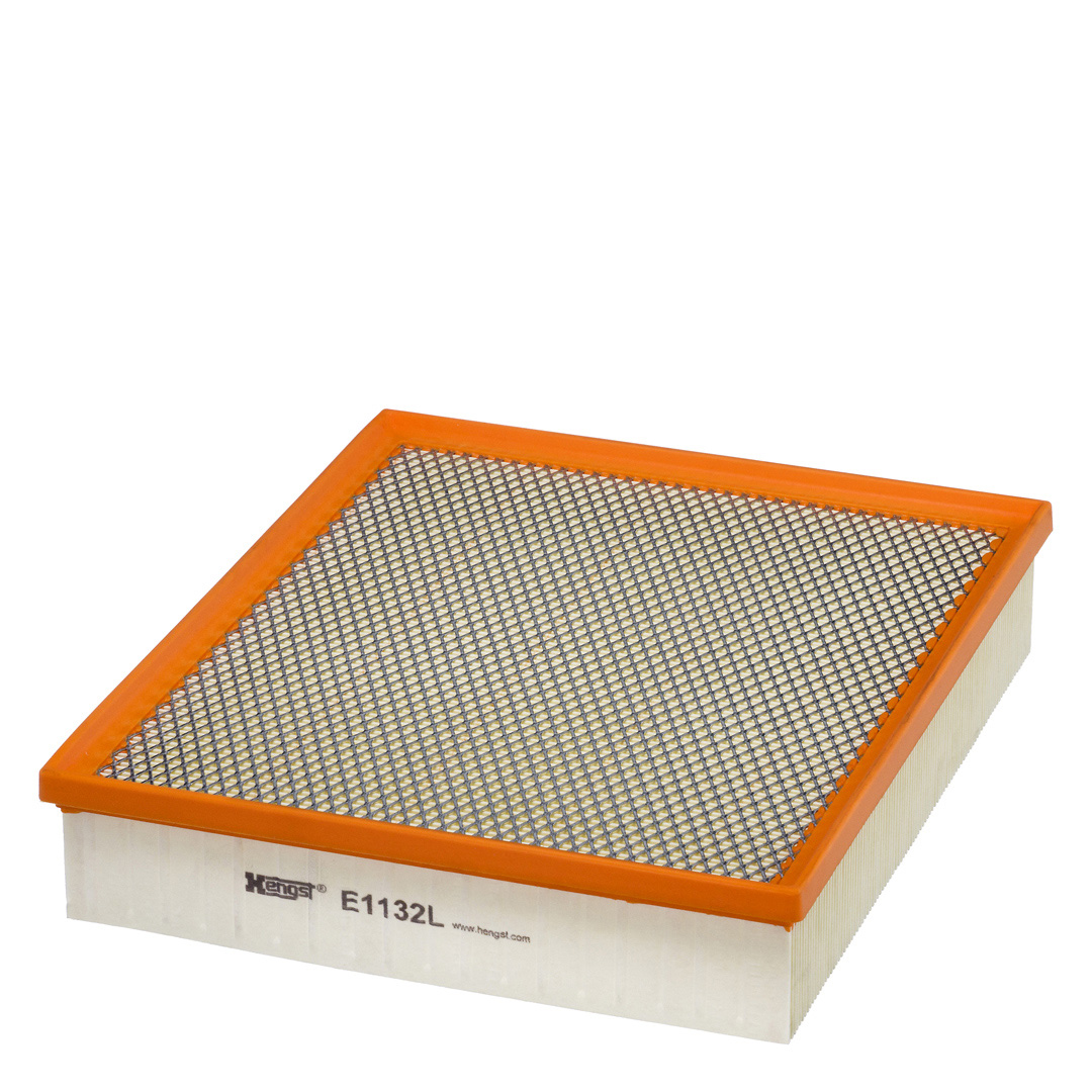 HENGST FILTER Luftfilter e1132l Filterindsats height_mm_209|Højde [mm]|70 length_mm_203|Længde [mm]|315 width_mm_206|Bredde [mm]|260 70mm for VAG