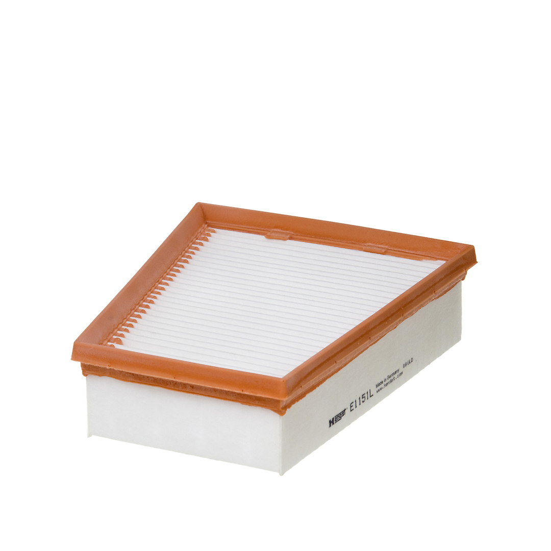 HENGST FILTER Luftfilter e1151l Filterindsats 58mm for RENAULT
