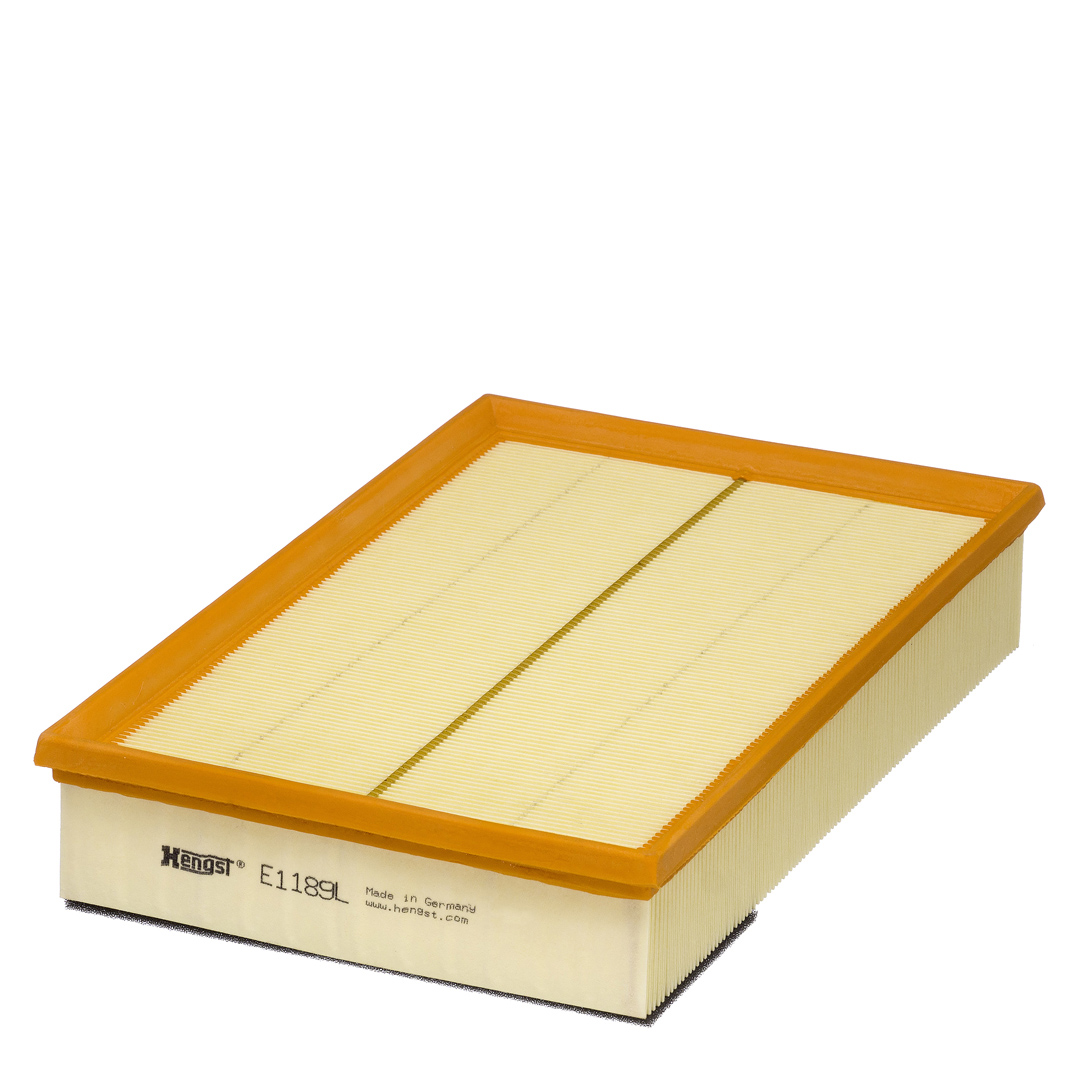 HENGST FILTER Luftfilter e1189l Filterindsats height_mm_209|Højde [mm]|58 length_mm_203|Længde [mm]|329 width_mm_206|Bredde [mm]|217 58mm for VOLVO