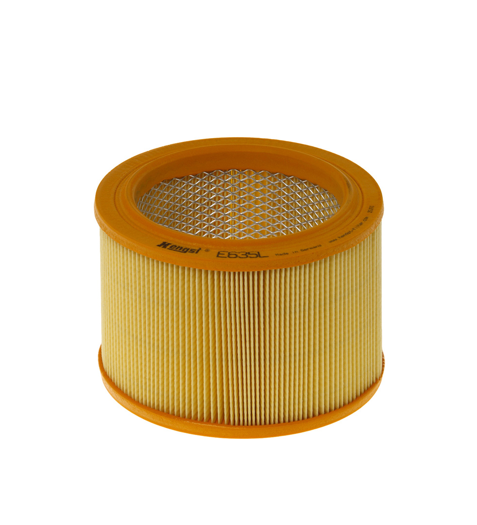 HENGST FILTER Luftfilter e635l Filterindsats 123mm for CITROËN PEUGEOT