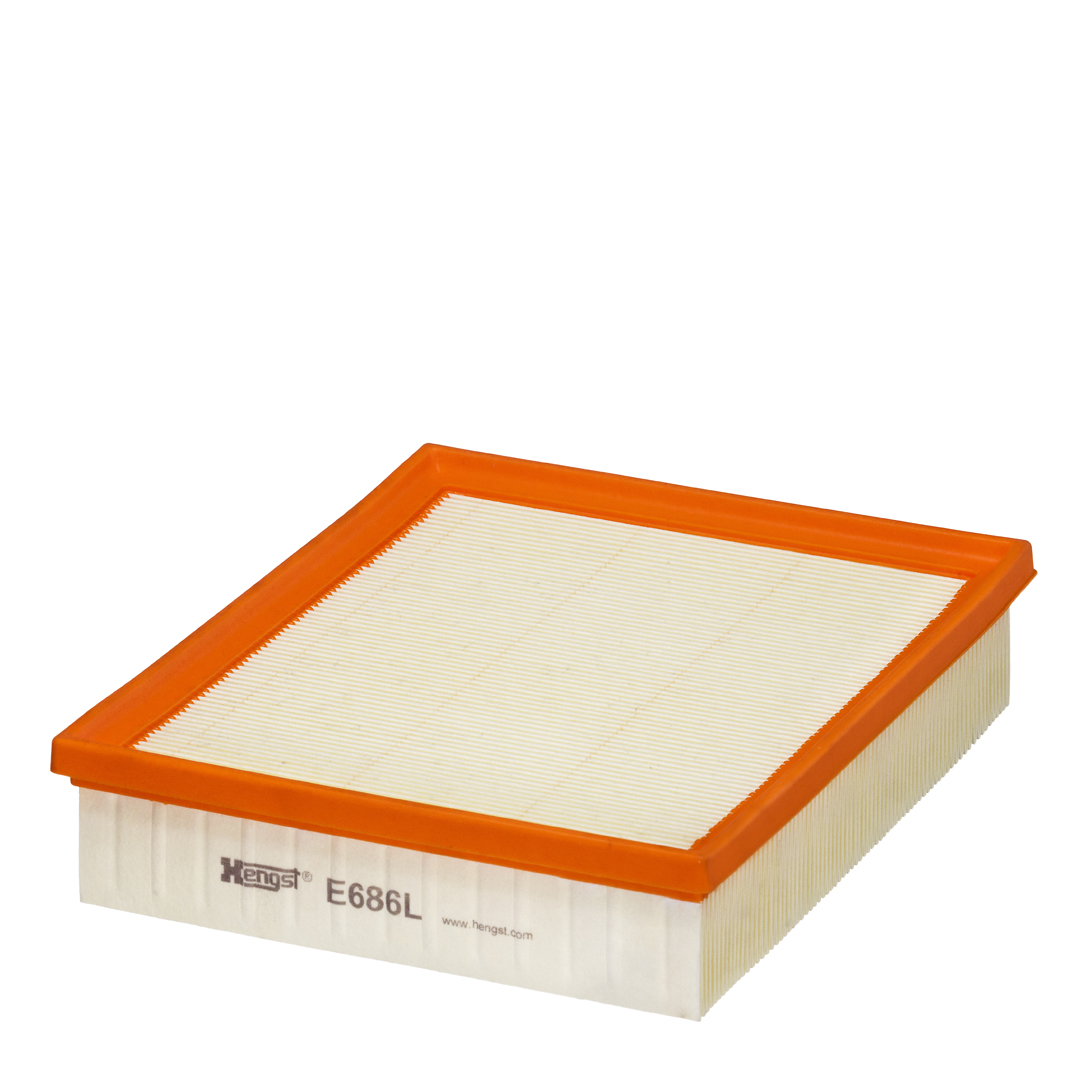 HENGST FILTER Luftfilter e686l Filterindsats 50mm for FIAT