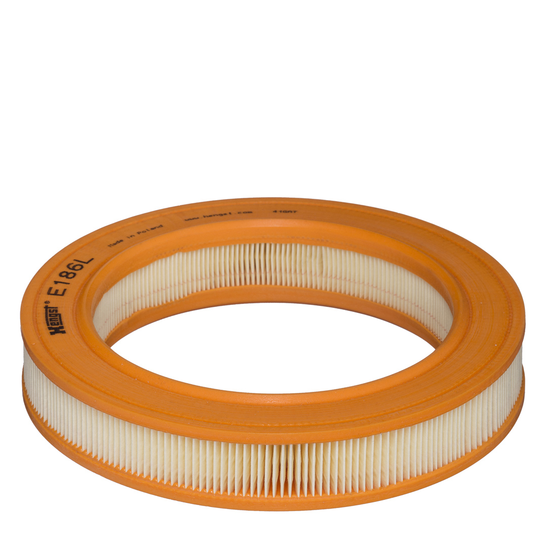 HENGST FILTER Luftfilter e186l Filterindsats 49mm for FORD GENERAL MOTORS OPEL VAUXHALL CITROËN VAG