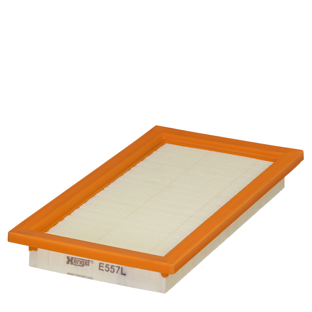 HENGST FILTER Luftfilter e557l Filterindsats length_mm_203|Længde [mm]|298 width_mm_206|Bredde [mm]|158 height_mm_209|Højde [mm]|37 37mm for FORD FIA