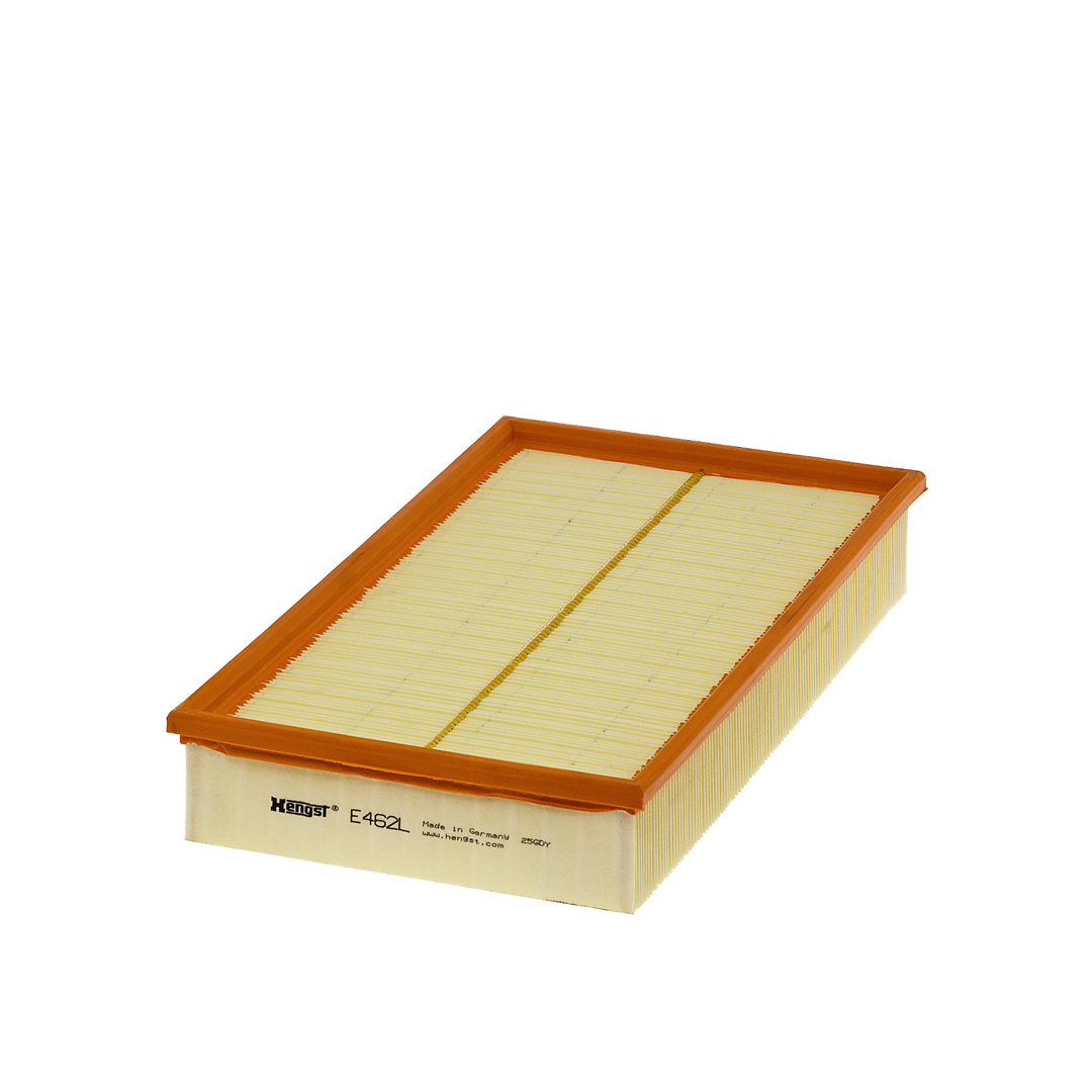HENGST FILTER Luftfilter e462l Filterindsats height_mm_209|Højde [mm]|57 length_mm_203|Længde [mm]|353 width_mm_206|Bredde [mm]|216 57mm for VOLVO