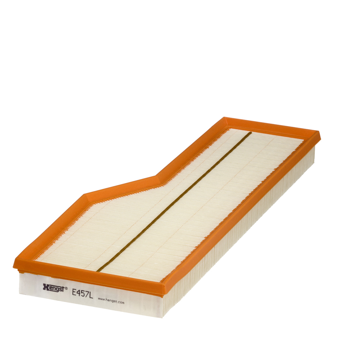 HENGST FILTER Luftfilter e457l Filterindsats height_mm_209|Højde [mm]|42 length_mm_203|Længde [mm]|535 width_mm_206|Bredde [mm]|173 42mm for PORSCHE