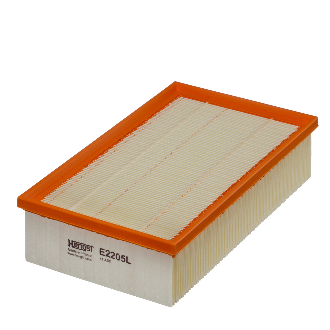 HENGST FILTER Luftfilter e2205l Filterindsats 70mm for RENAULT