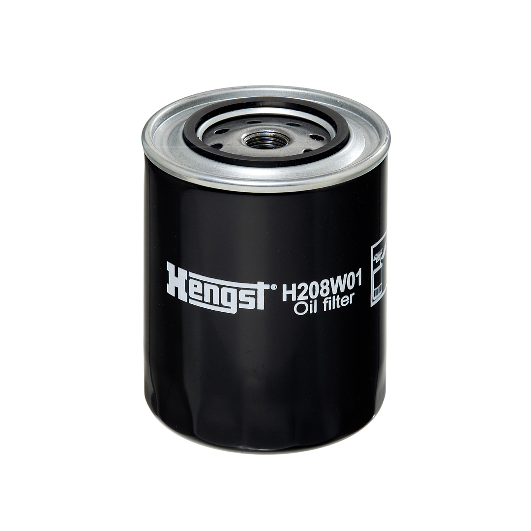 HENGST FILTER Oliefilter h208w01 Påskruet filter 137mm 3/4-16 UNF for IVECO FIAT FORD GENERAL MOTORS LAMBORGHINI VAG RENAULT TRUCKS