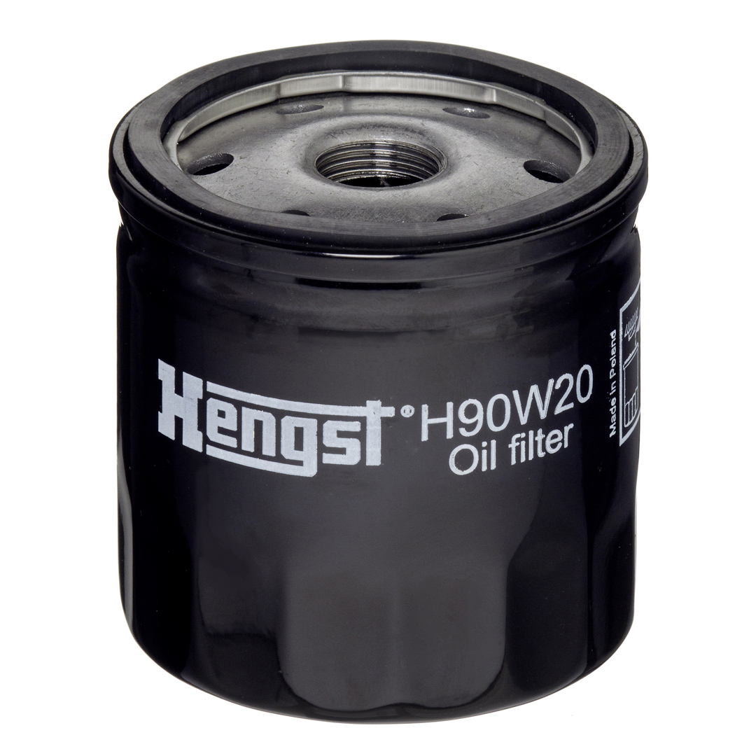 HENGST FILTER Oliefilter h90w20 Påskruet 79mm for AMC CHRYSLER FORD LISTER GENERAL MOTORS TALBOT FIAT ISUZU MAN TOYOTA