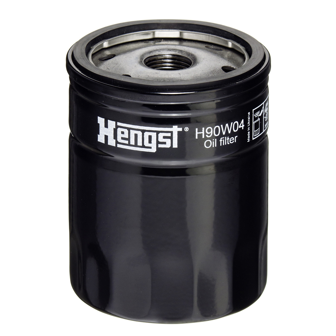 HENGST FILTER Oliefilter h90w04 Påskruet 94mm 3/4-16 UNF for FORD GENERAL MOTORS BMW PEUGEOT RENAULT