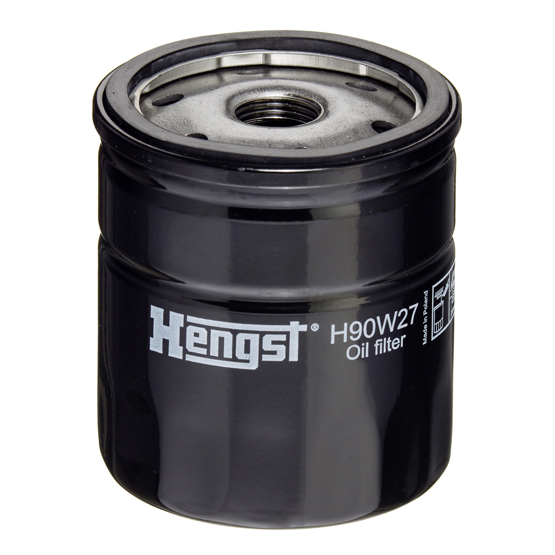 HENGST FILTER Oliefilter h90w27 Påskruet filter 87mm 3/4-16 UNF for MAZDA
