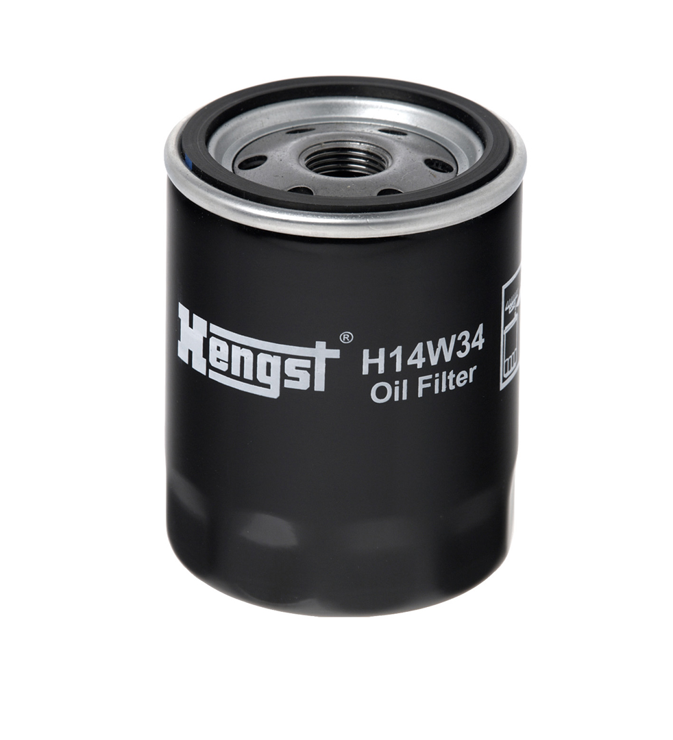 HENGST FILTER Oliefilter h14w34 Påskruet 100mm 3/4-16 UNF for LAND ROVER