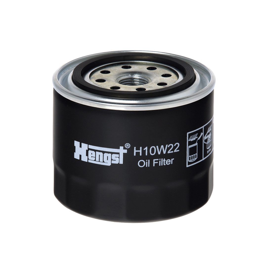HENGST FILTER Oliefilter h10w22 Påskruet 85mm 3/4-16 UNF for OPEL FORD VOLVO VAUXHALL GENERAL MOTORS