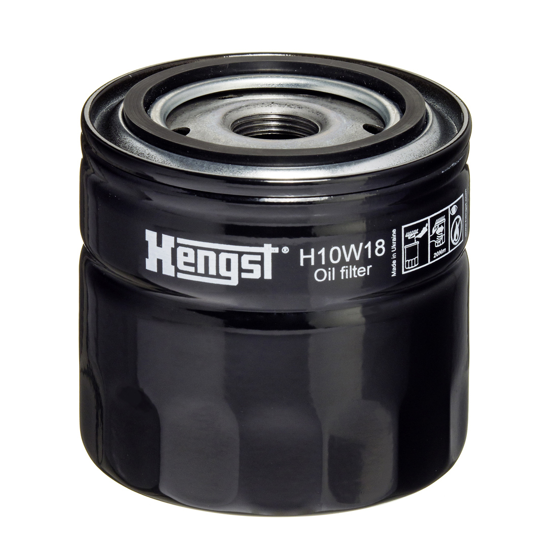 HENGST FILTER Oliefilter h10w18 Påskruet 98mm M22x1.5 for FORD CHRYSLER FIAT MAZDA ROVER FORD USA LAND ROVER