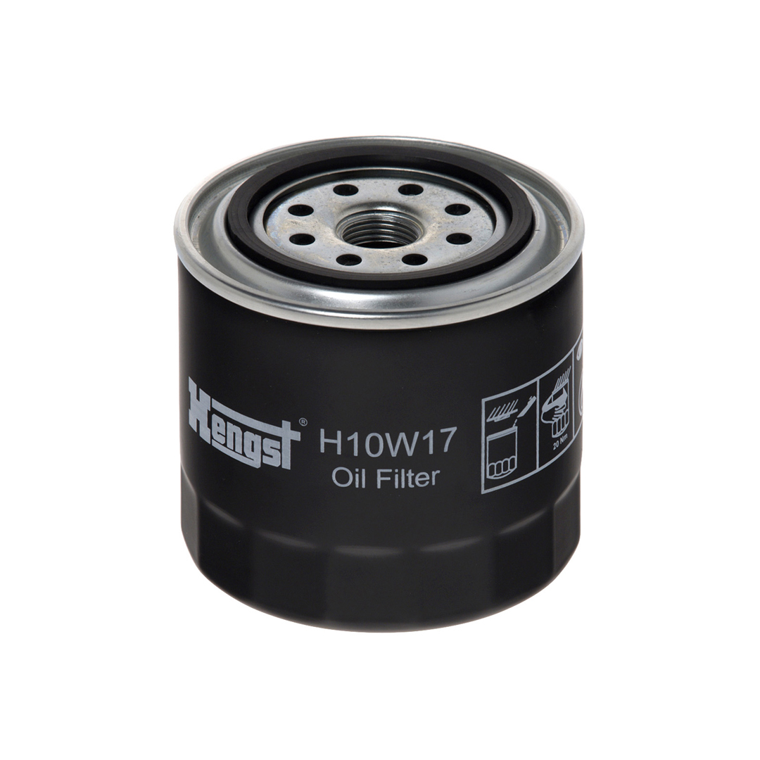 HENGST FILTER Oliefilter h10w17 Påskruet 95mm 3/4-16 UNF for NISSAN RENAULT TRUCKS