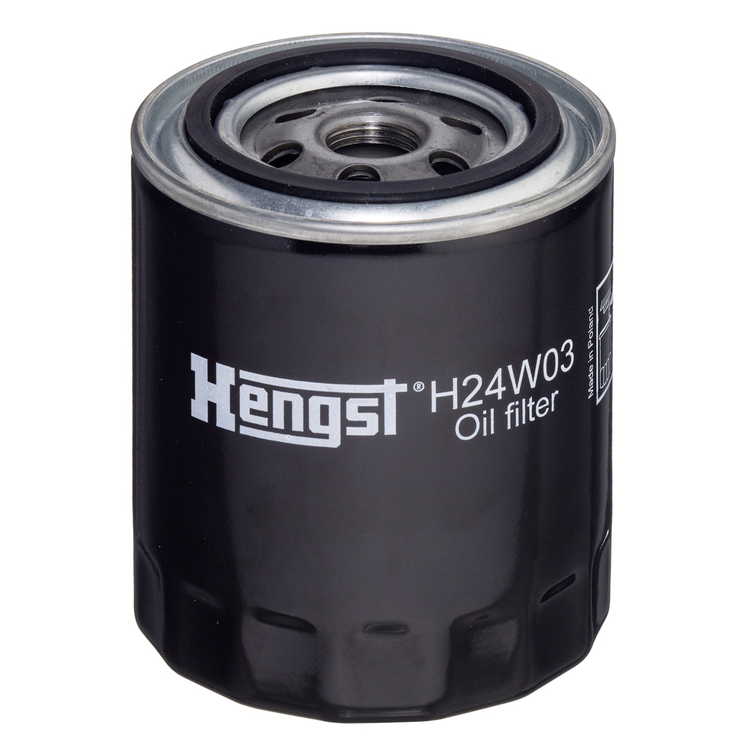 HENGST FILTER Oliefilter h24w03 Påskruet 114mm 3/4-16 UNF for CHRYSLER FORD MERCEDES-BENZ ROVER LAND ROVER
