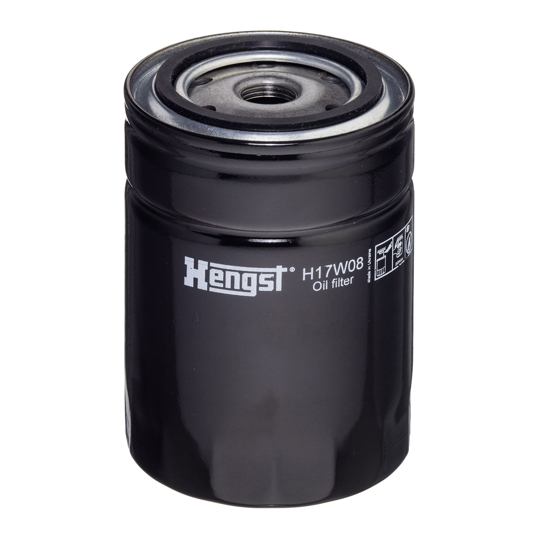HENGST FILTER Oliefilter h17w08 Påskruet 142mm 3/4-16 UNF for OPEL FIAT FORD GENERAL MOTORS VAUXHALL