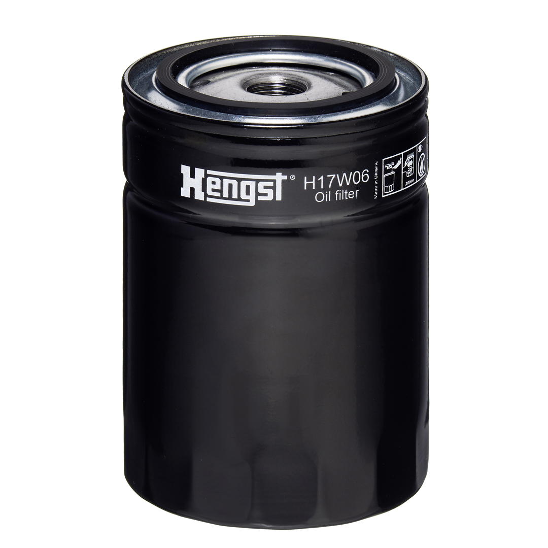 HENGST FILTER Oliefilter h17w06 Påskruet filter 132mm 3/4-16 UNF for FORD VOLVO GENERAL MOTORS ALFA ROMEO ASTON MARTIN NISSAN RENAULT TRUCKS VM