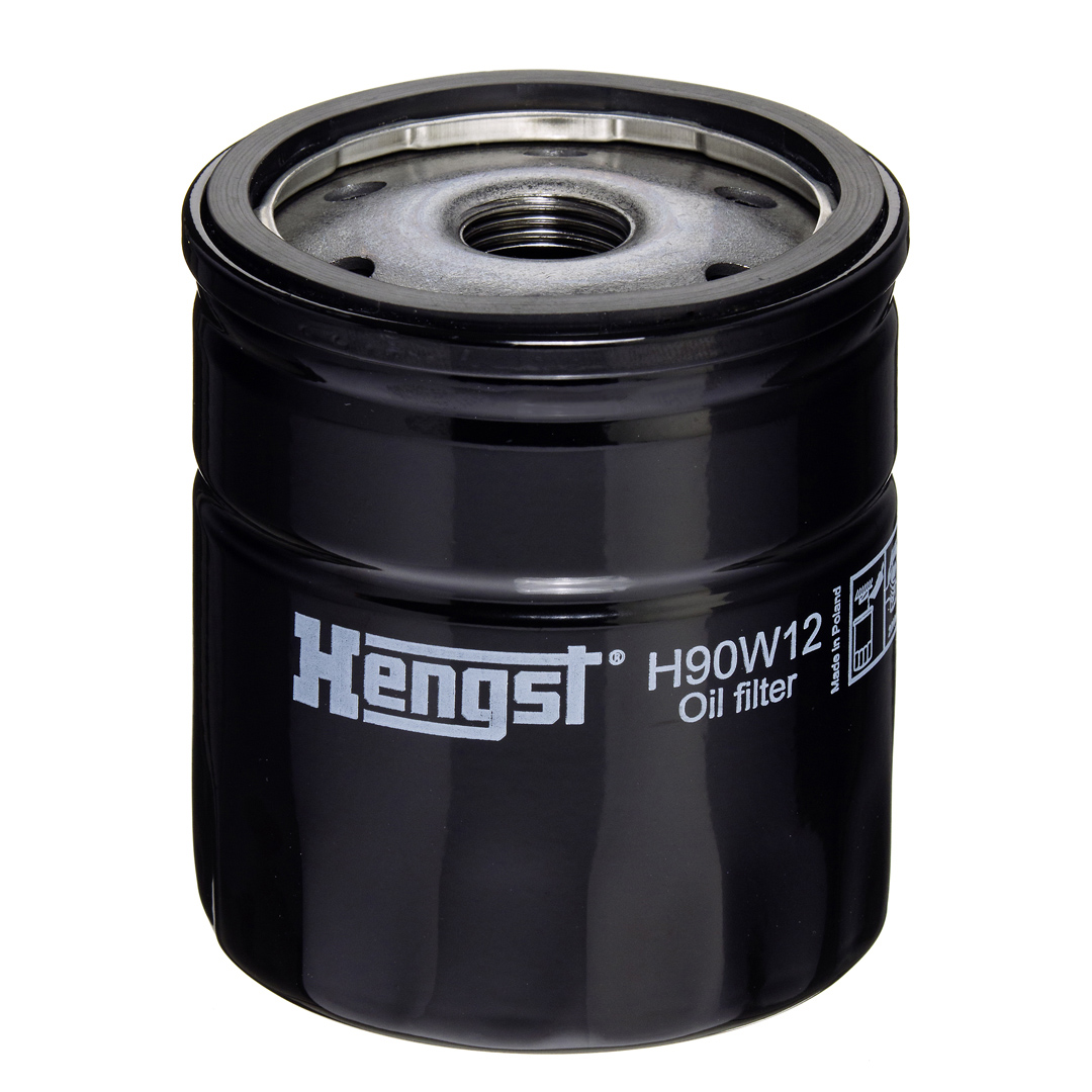 HENGST FILTER Oliefilter h90w12 Påskruet 79mm 3/4-16 UNF for SAAB GENERAL MOTORS VAG