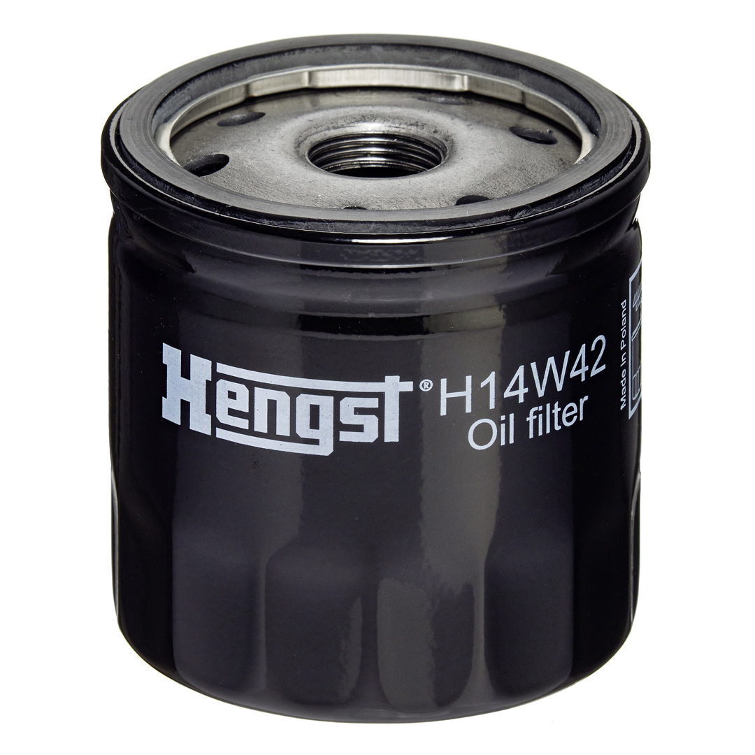 HENGST FILTER Oliefilter h14w42 Påskruet 79mm M20x1.5 for MERCEDES-BENZ NISSAN RENAULT