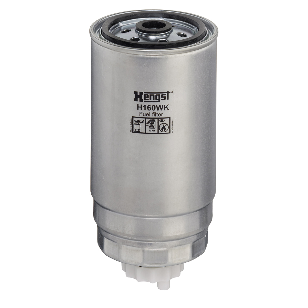 HENGST FILTER Brændstof-filter h160wk Påskruet filter 186mm M16x1.5 for IVECO FIAT CHRYSLER