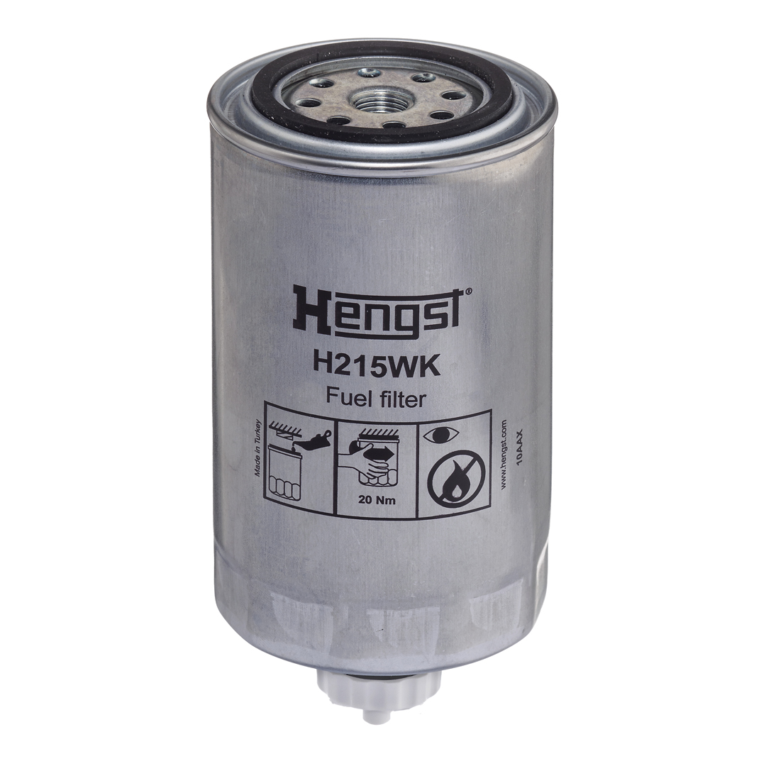 HENGST FILTER Brændstof-filter h215wk Påskruet filter 192mm M16x1.5 for IVECO STEYR RENAULT TRUCKS