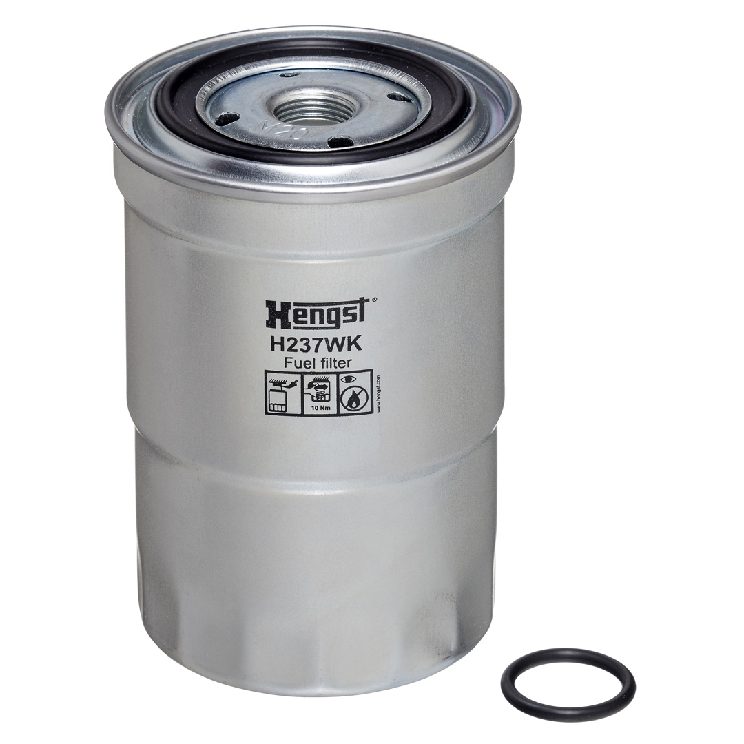 HENGST FILTER Brændstof-filter h237wk Påskruet filter 143mm M20x1.5 for MITSUBISHI