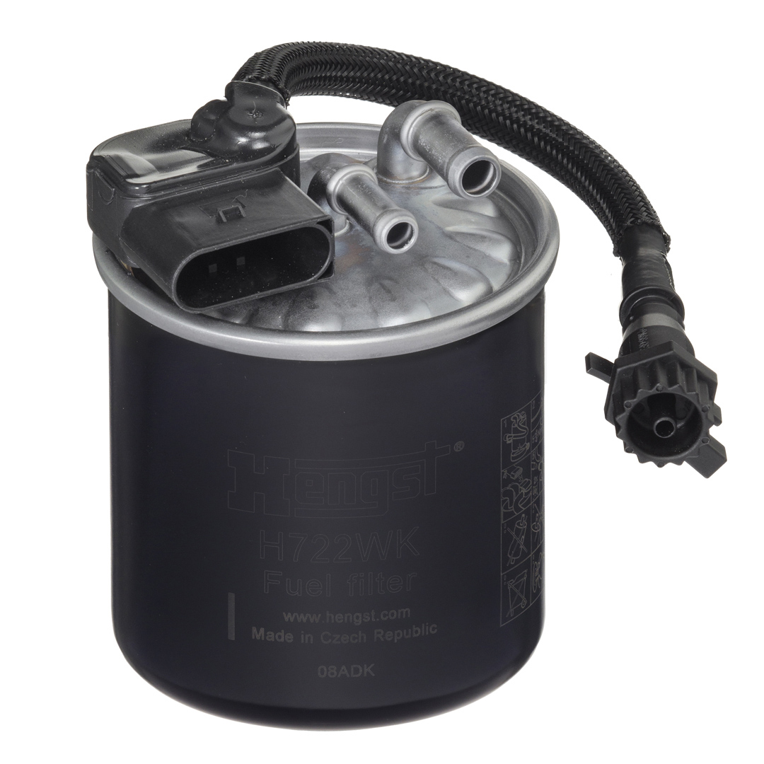 HENGST FILTER Brændstof-filter h722wk Ledningsfilter 125mm for MERCEDES-BENZ