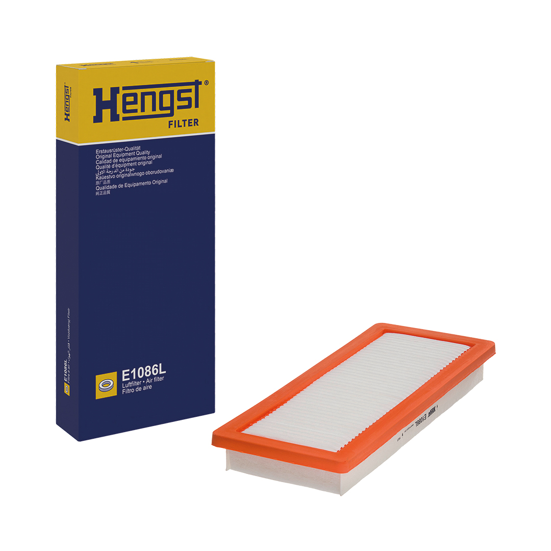 HENGST FILTER Luftfilter e1086l Filterindsats 43mm for OPEL BMW PEUGEOT