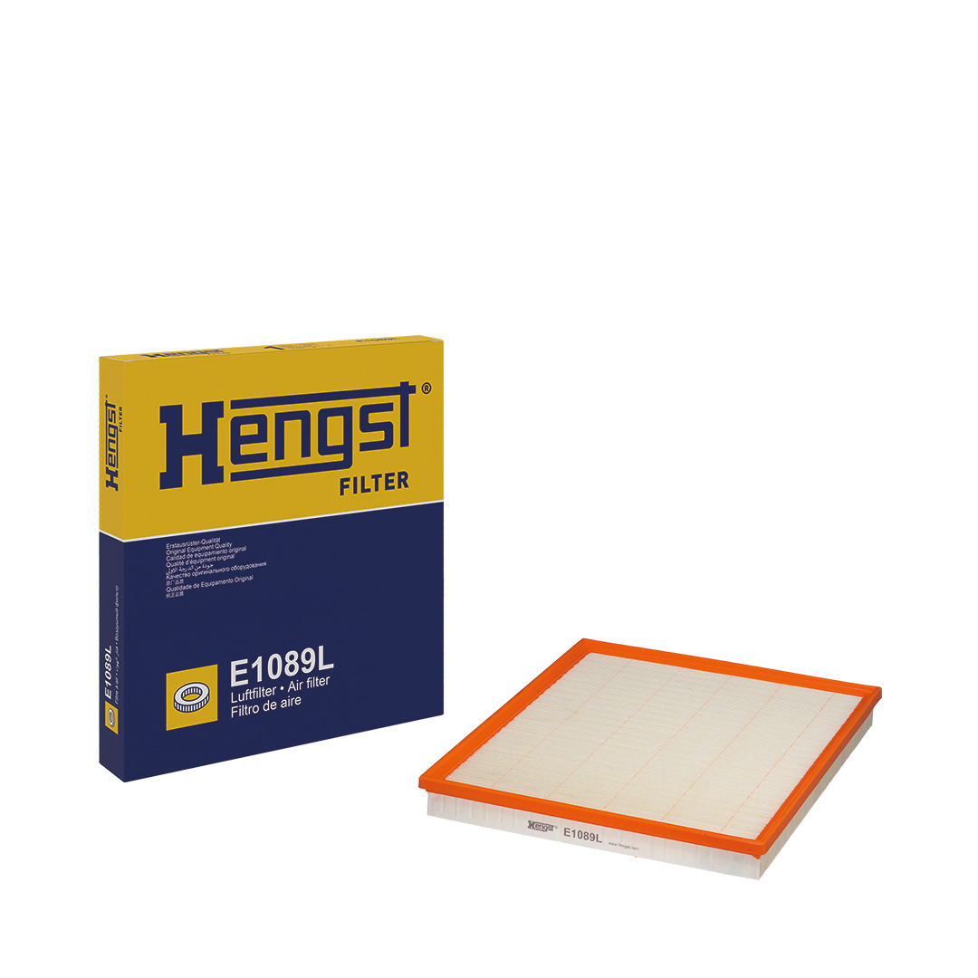 HENGST FILTER Luftfilter e1089l Filterindsats 35mm for FORD RENAULT TRUCKS