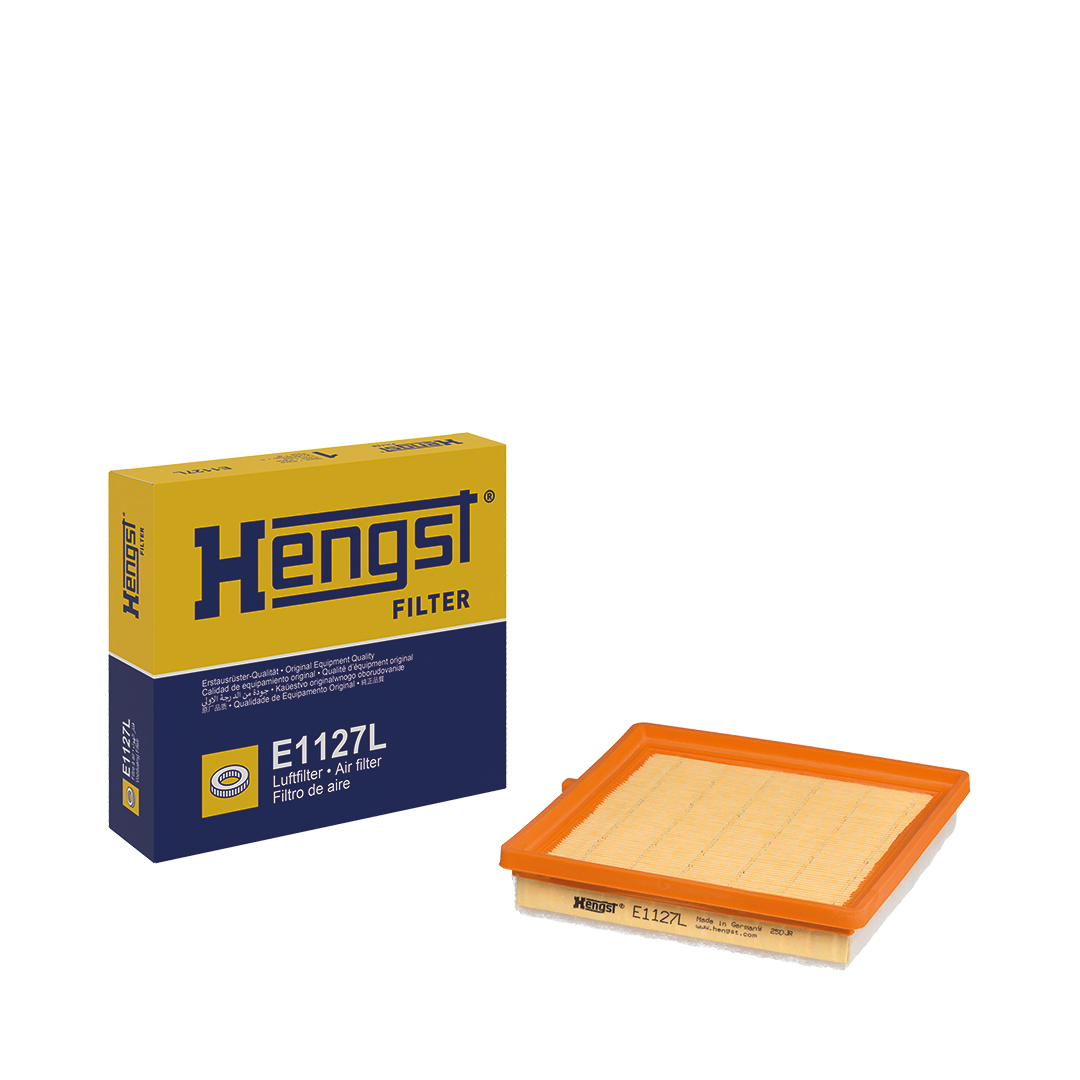 HENGST FILTER Luftfilter e1127l Filterindsats 40mm for OPEL GENERAL MOTORS